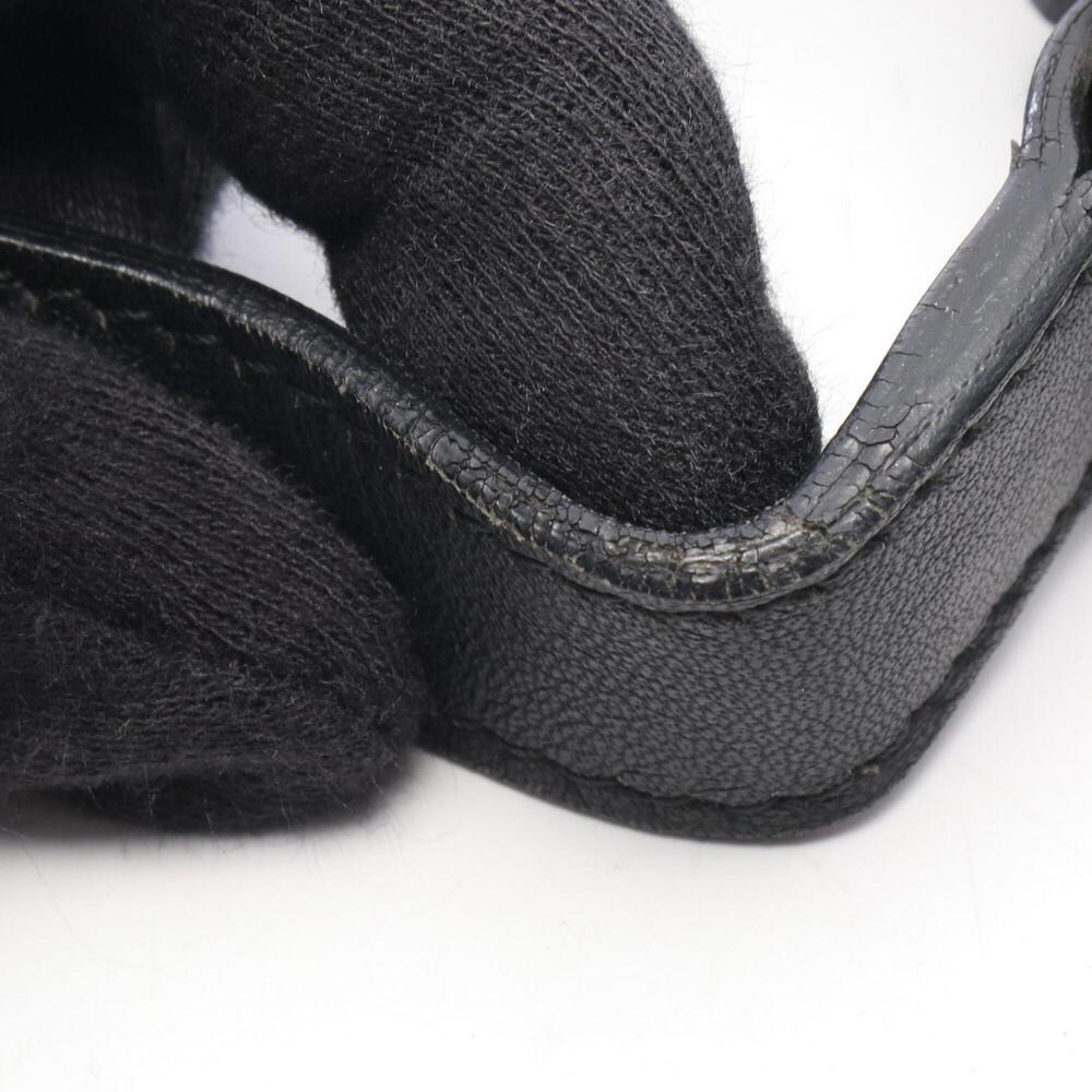 GUCCI Black Leather Horsebit Shoulder Bag - Picture 11 of 11